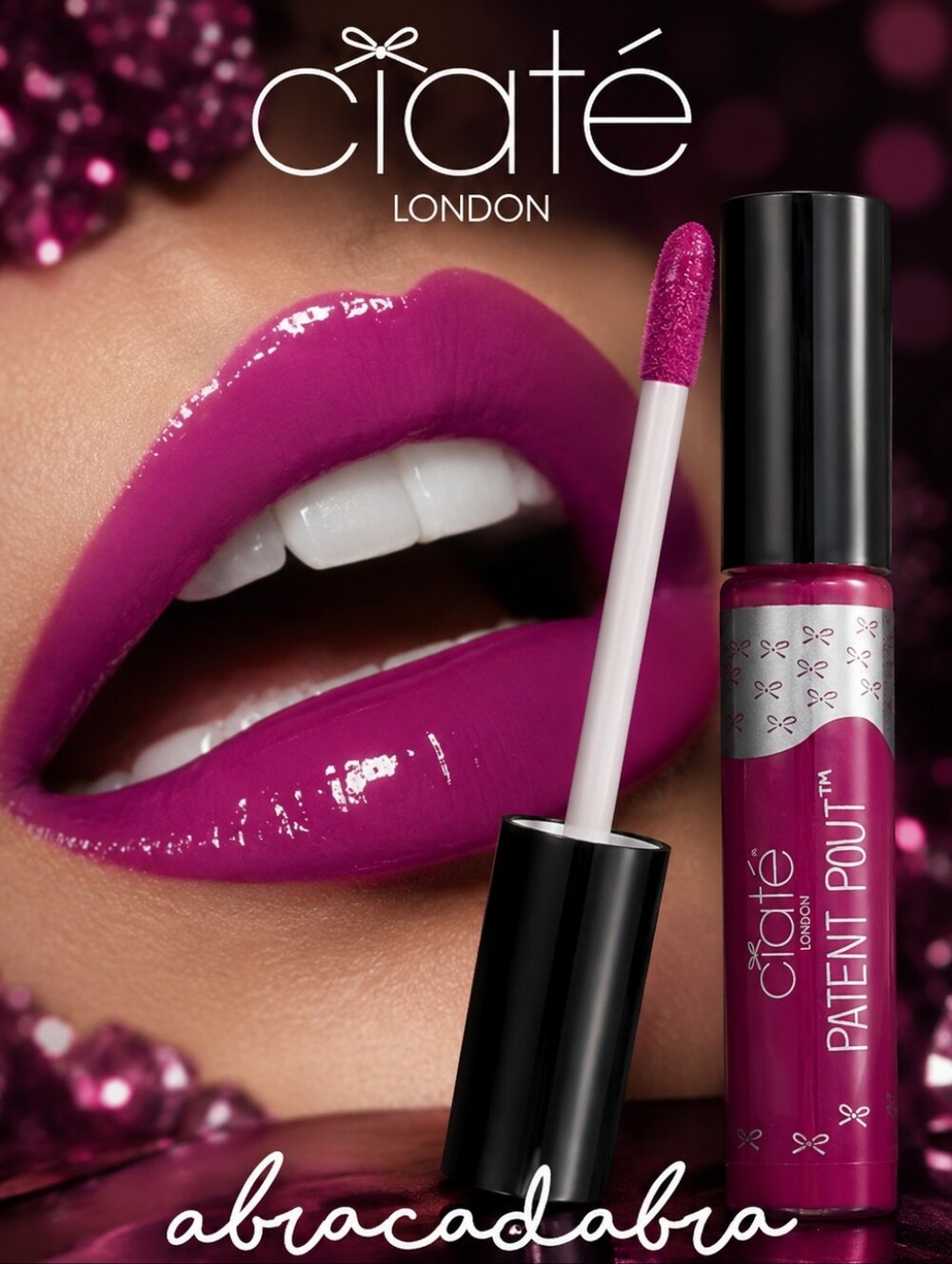 Ciate London Vinyl Lip Paint- Abracadabra - High Gloss Violet PURPLE